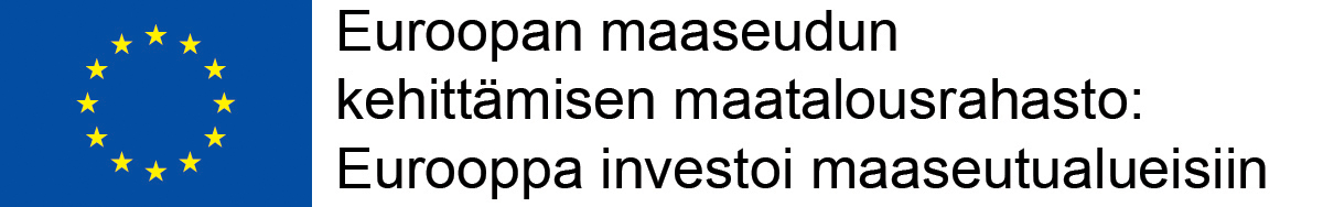 Euroopan maaseudun kehittämisen maatalousrahasto. Eurooppa investoi maaseutualueisiin.