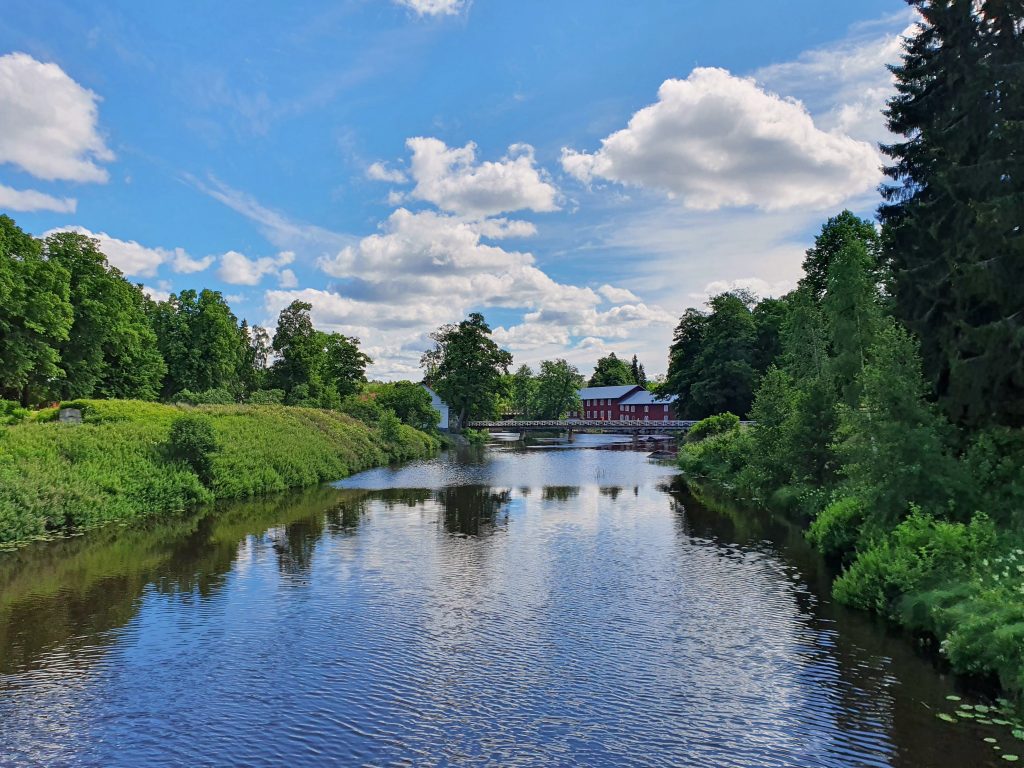 Ahlströmin ruukki Noormarkussa.