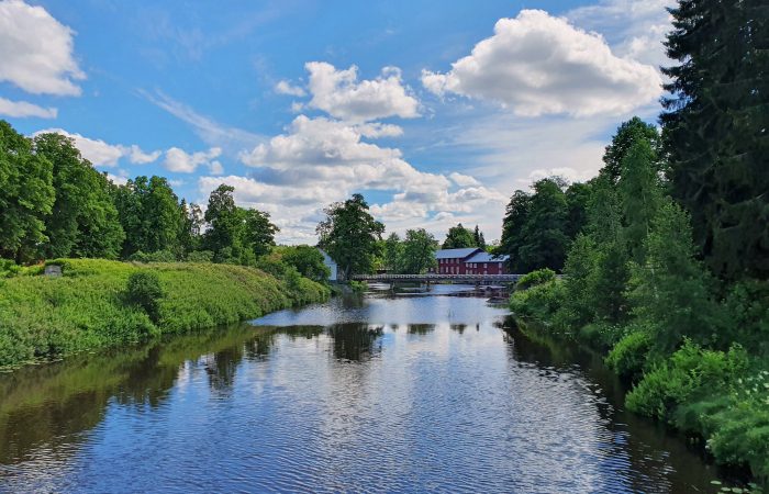 Ahlströmin ruukki Noormarkussa.