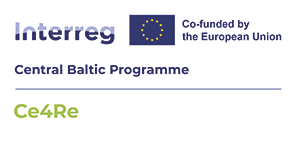 Interreg Co-funded by the European Union. Central Baltic Brogramme. Ce4Re. Logo