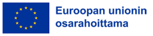 Euroopan unionin osarahoittama -logo.