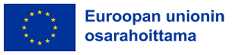Euroopan unionin osarahoittama -logo.