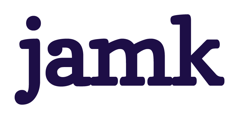Jamk Tunnus Sininen JAMK logo.