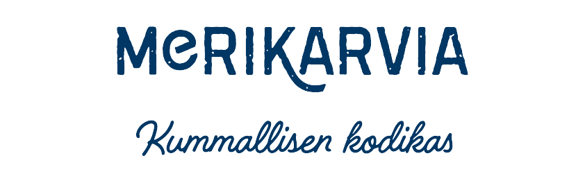 2 2018 Merikarvia Logo Sloganilla RGB Pos 72dpi (002) Merikarvia Logo Kummallisen kodikas