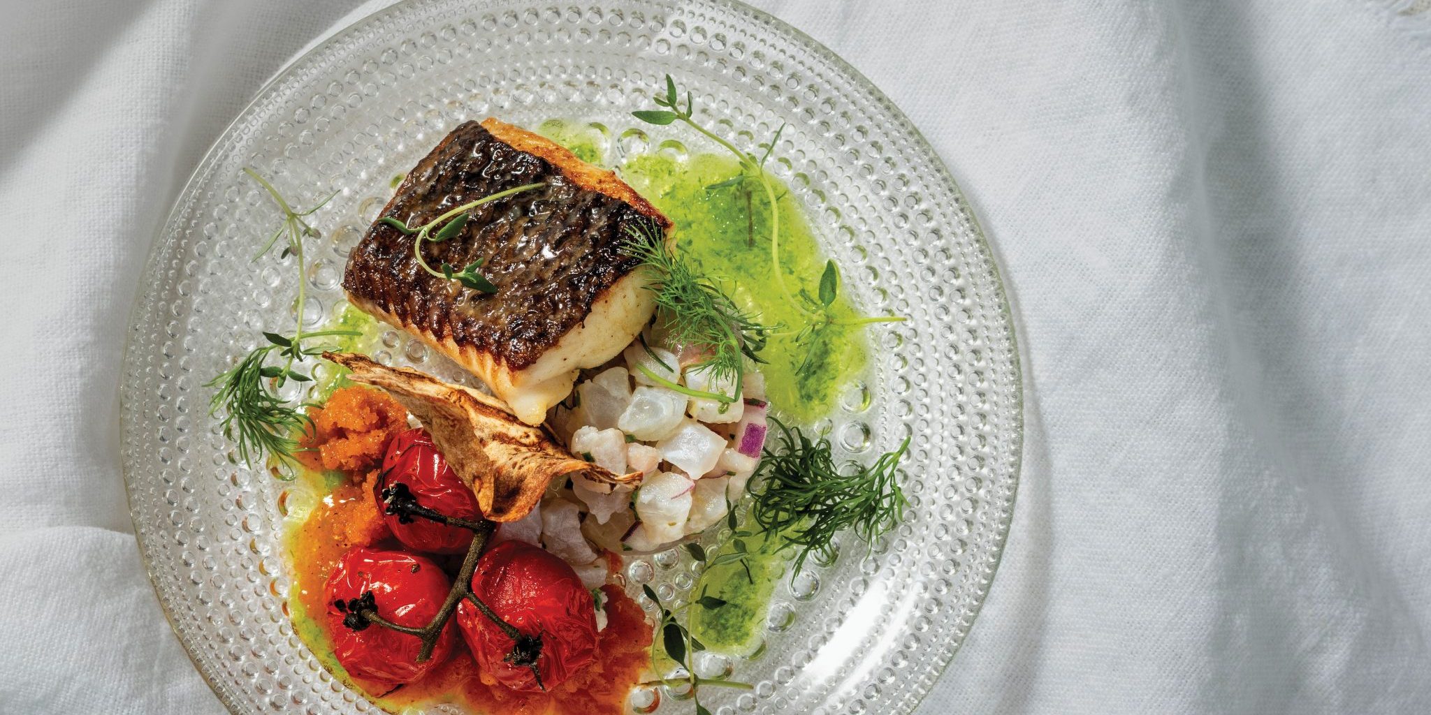 Food portion shown directly from above.